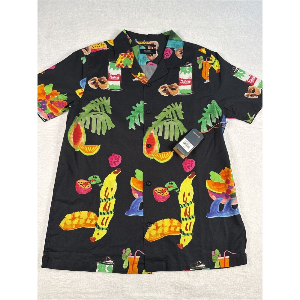 ROARK Gonzo Tahiti Treat Mens Size Medium Short Sleeve Button Up Shirt